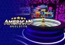 Logotipo de la ruleta americana en 1win