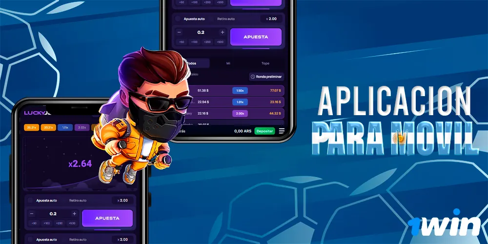 Aplicación móvil de Lucky Jet para Argentina