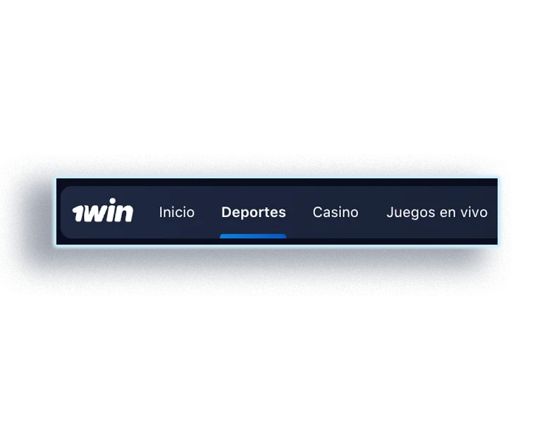 Secciones del sitio web