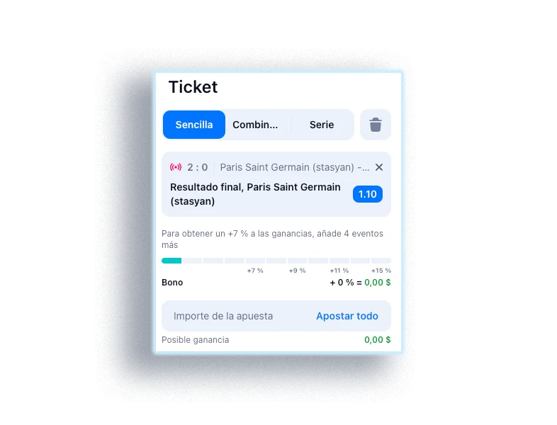 Cómo rellenar la tarjeta de apuestas