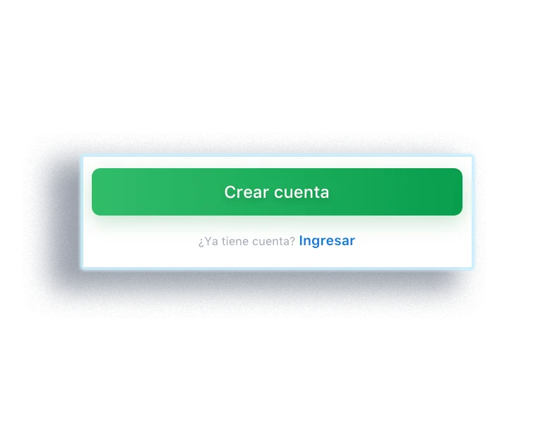 Confirmación de la creación de la cuenta